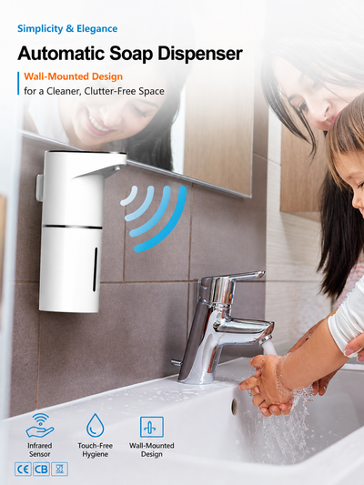 Automatic Foaming Soap Dispenser with Motion Sensor Thumbnail 2
