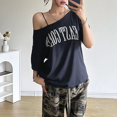Women’s Cropped Short Sleeve T-Shirt Street Style Casual Fashion Top for Daily Outfits Thumbnail 3