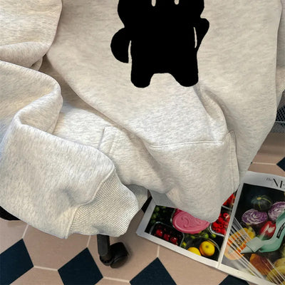 Oversized Cotton Pullover – Streetwear Essential Thumbnail 4