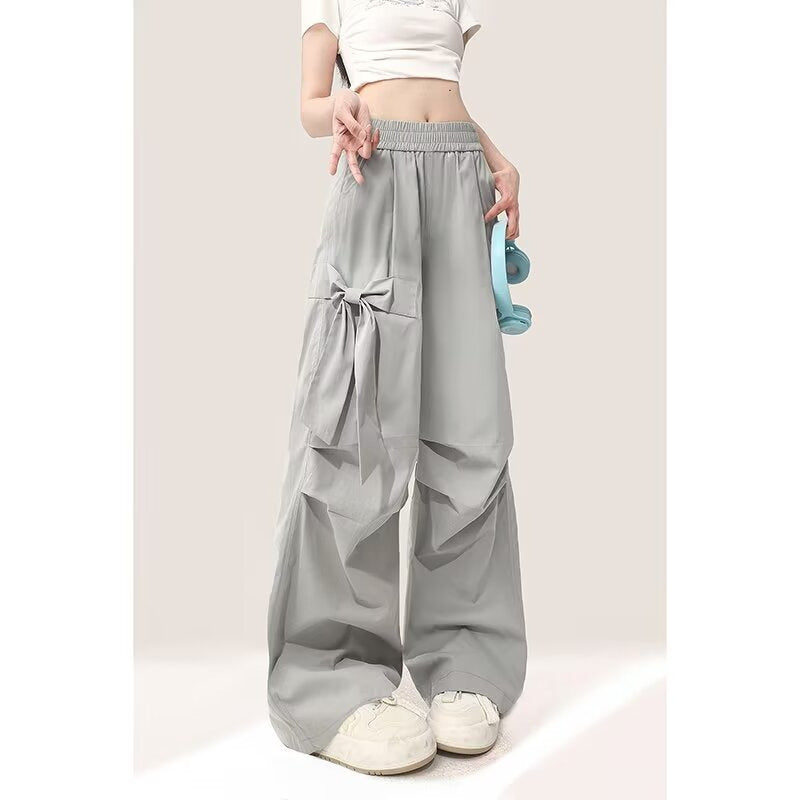 Loose Fit Cargo Pants Trendy Casual Utility Street Style Trousers