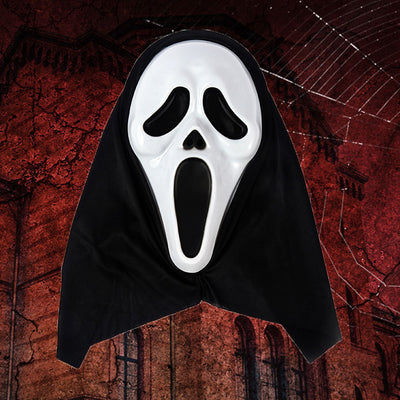 Scary Scream Ghost Face Mask for Halloween Costumes QS045