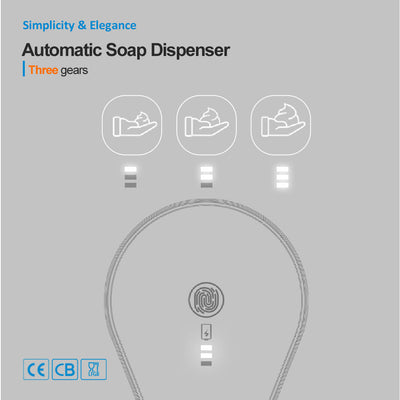 Automatic Foaming Soap Dispenser with Motion Sensor AS127 Thumbnail 3
